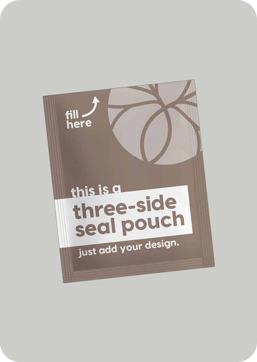 Custom 3 Side Seal Pouches 4
