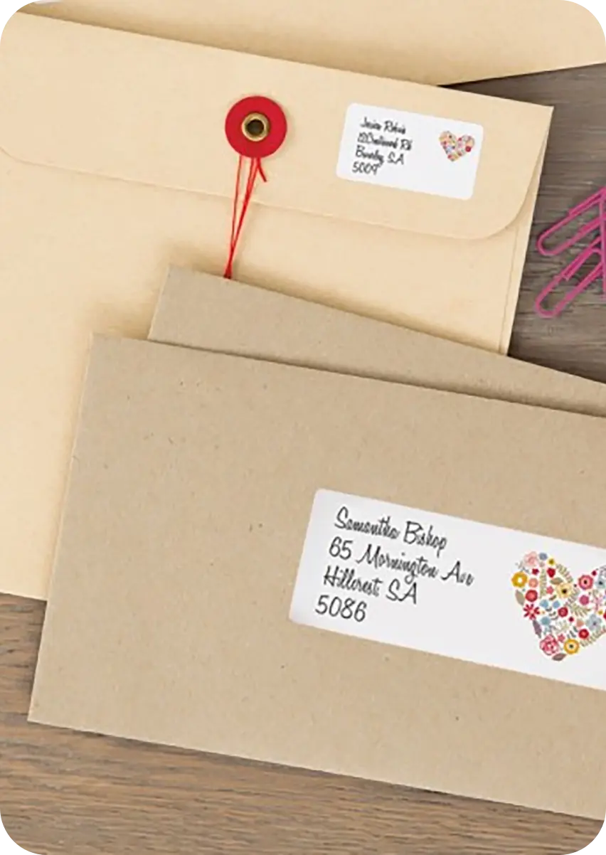 Custom Address Labels 3