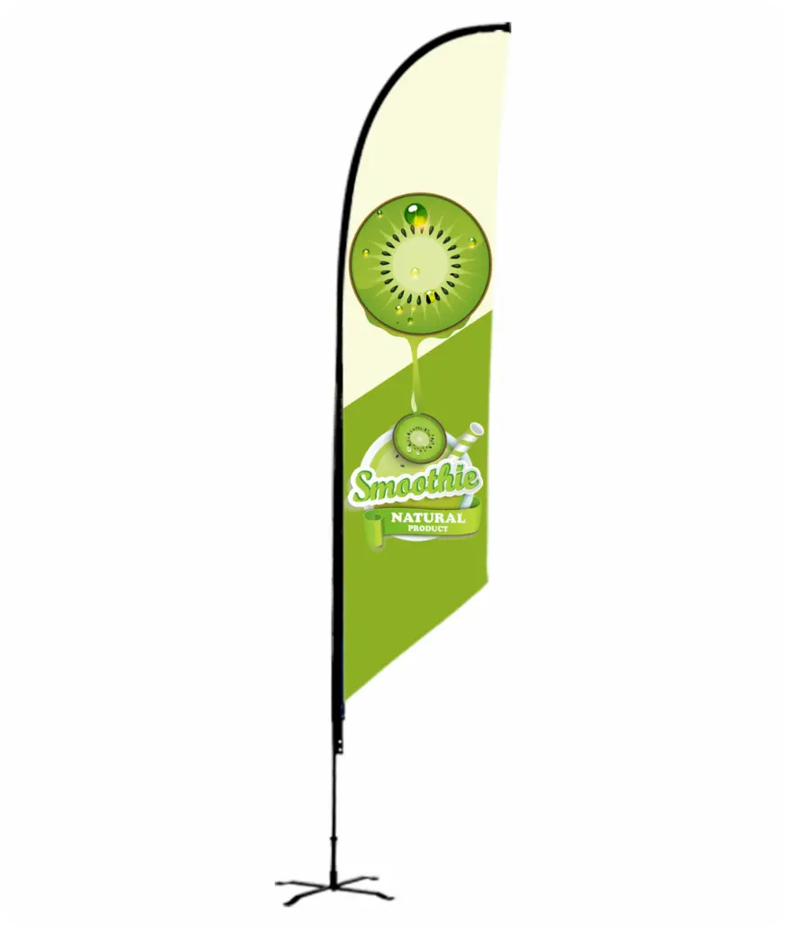 Angled Flags Banners 3