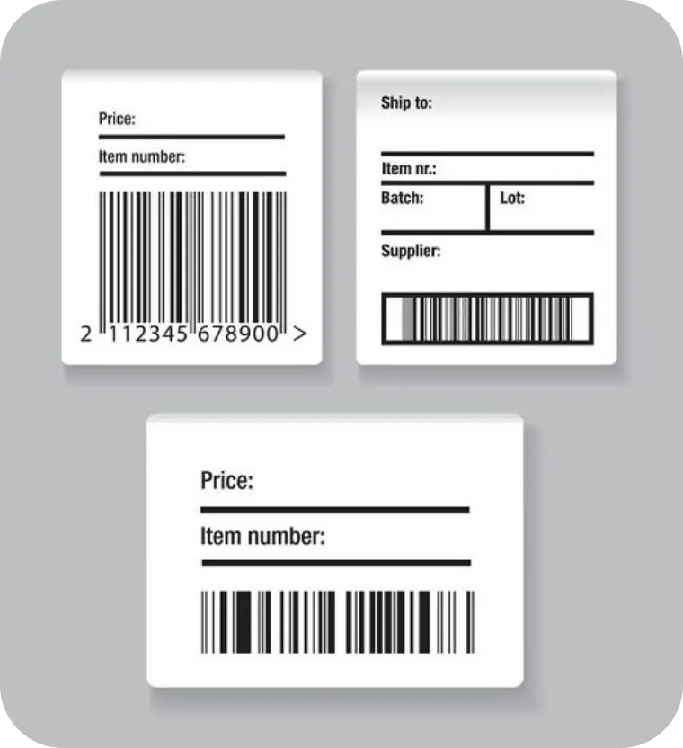 Custom Barcode Labels