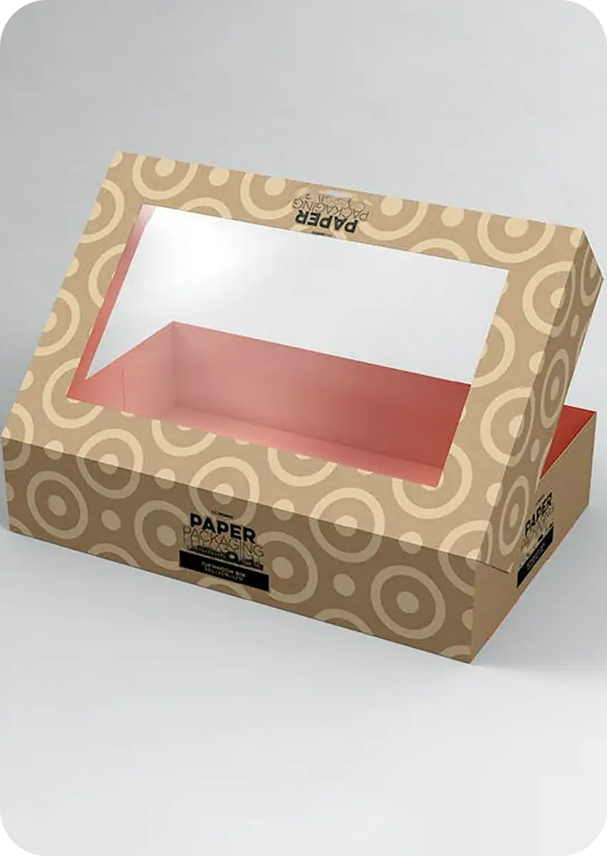 Custom Box With Window 3