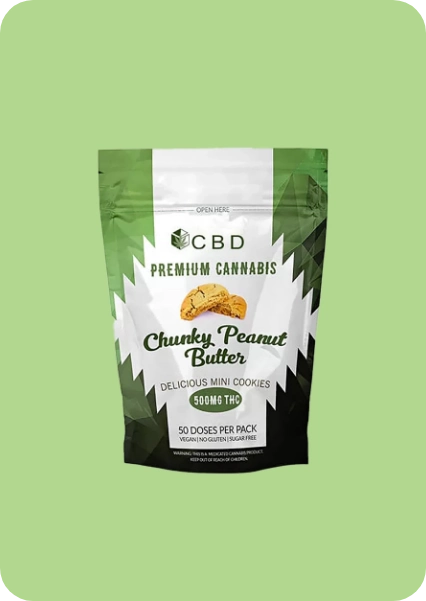 Custom CBD Gummy Mylar Bags 4