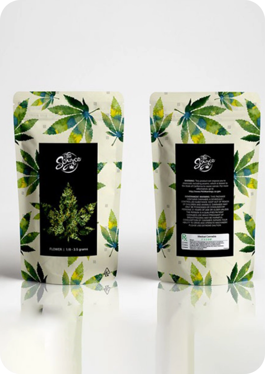 Custom CBD Mylar Bags 2