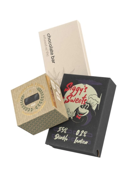 Custom marijuana edible packaging box 2