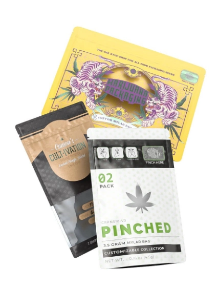 Custom Smell Proof Weed Bags 2