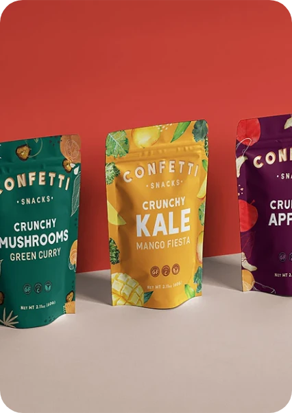 Custom Snacks StandUp Pouches 4