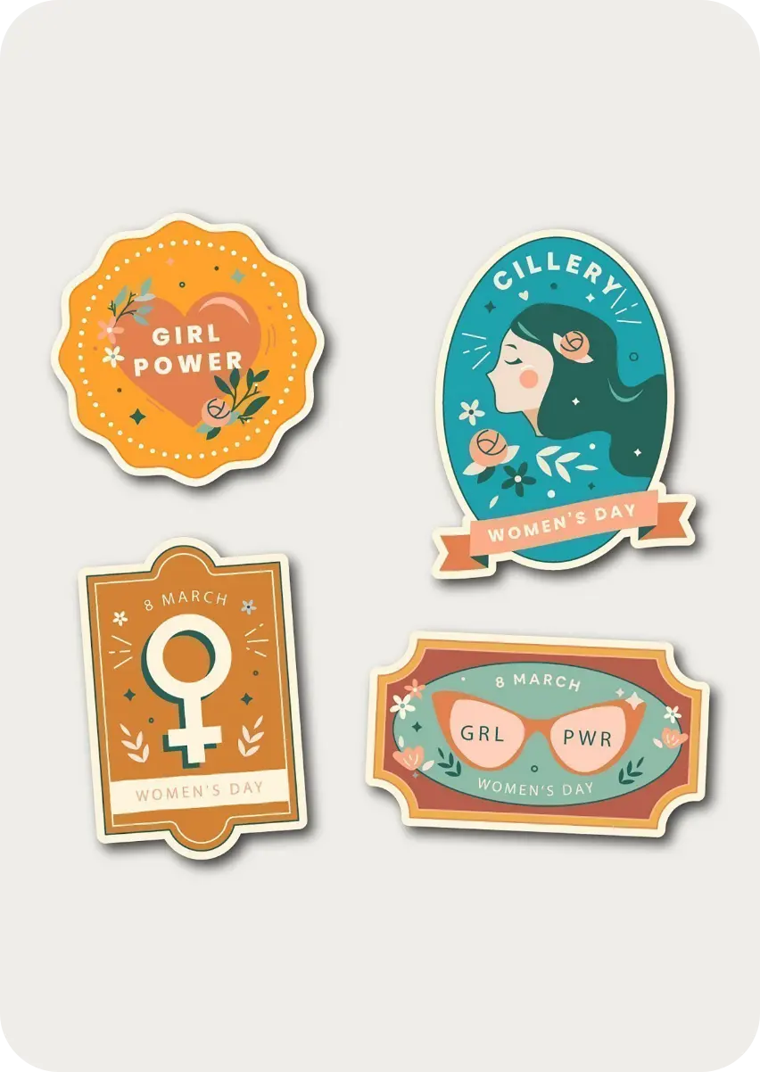 Custom Die Cut Labels 3