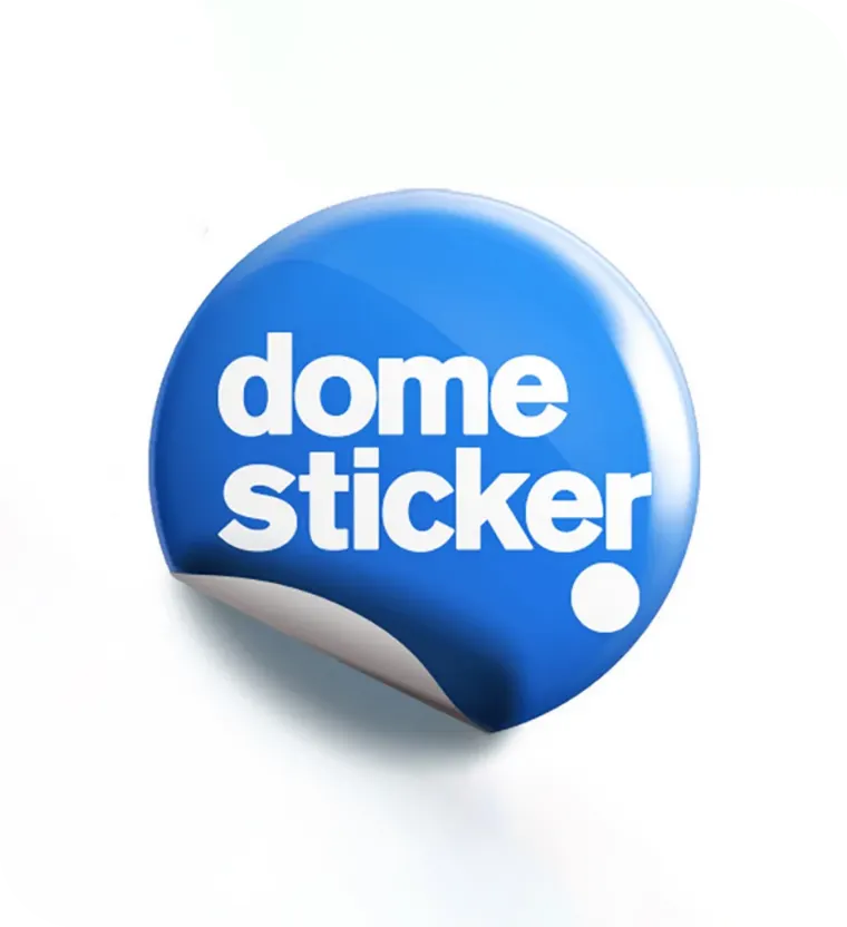 Custom Domed 3D Stickers