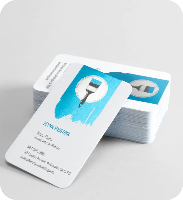 Foil Accent Business Cards