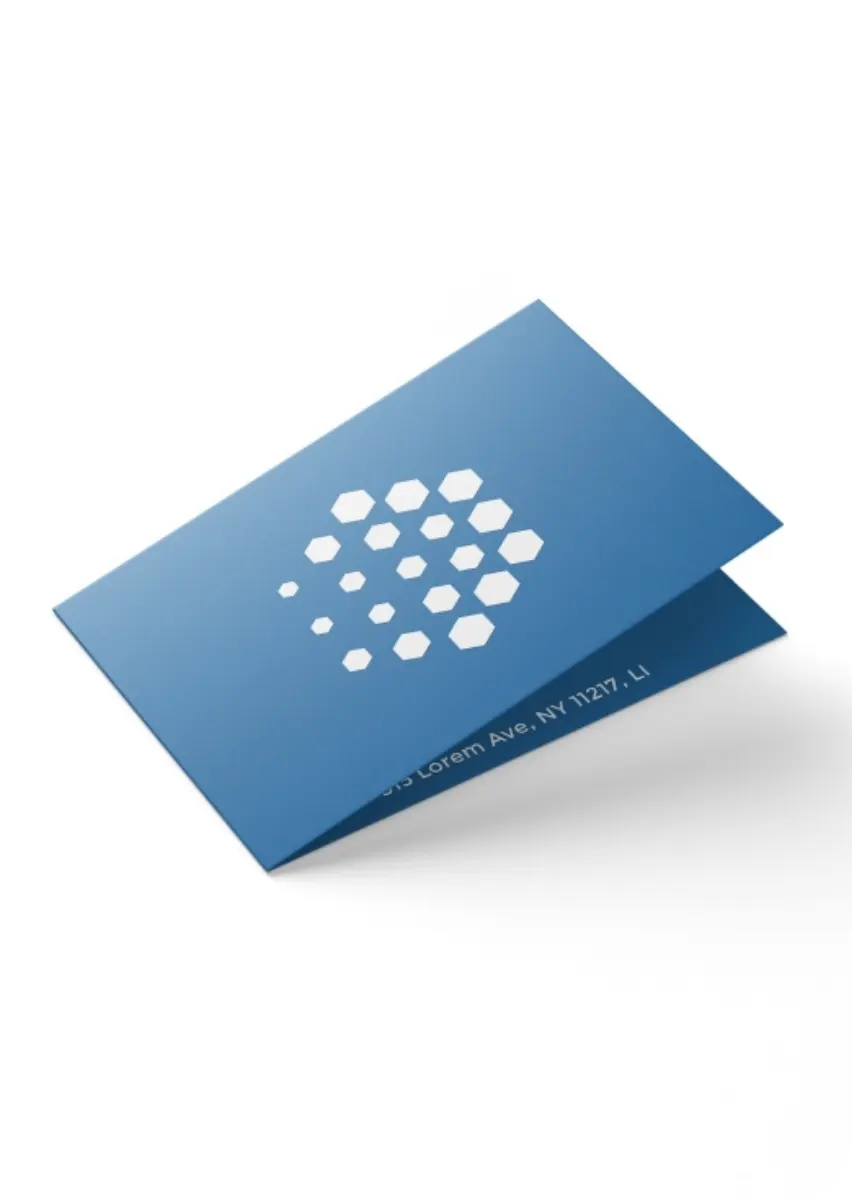 Custom Folded Business Cards 3