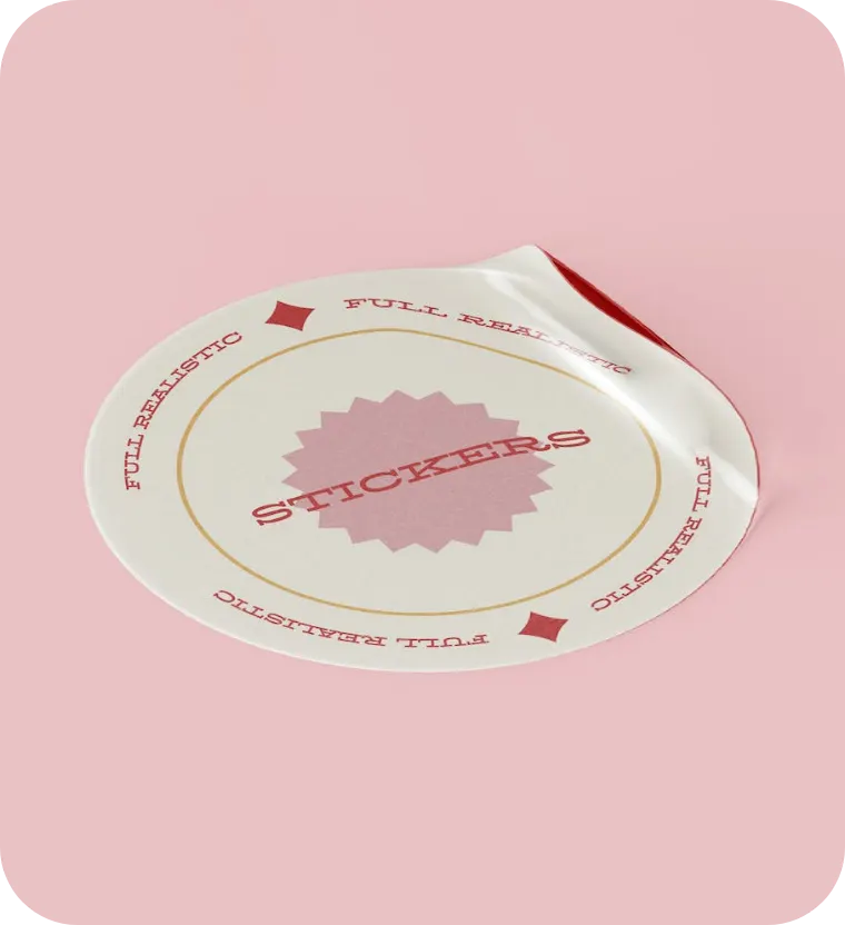 Front-Adhesive Stickers