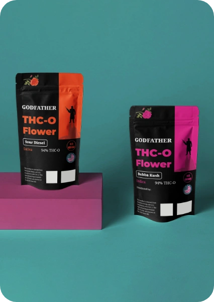 Custom Hemp Flower Mylar Bag 2