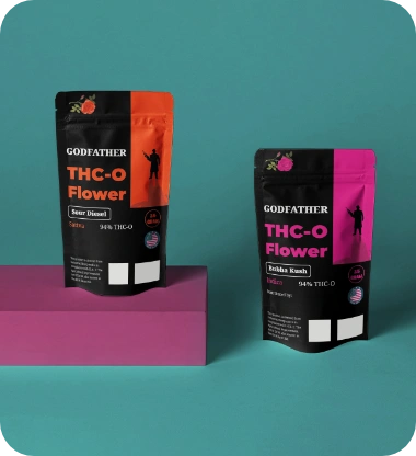 Custom Hemp Flower Mylar Bag