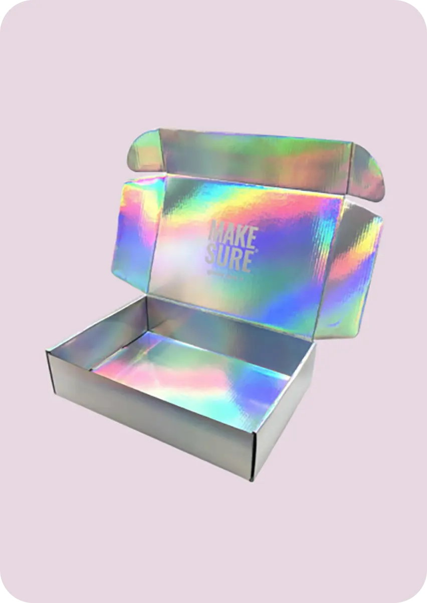 Custom Holographic Foiling Boxes 3