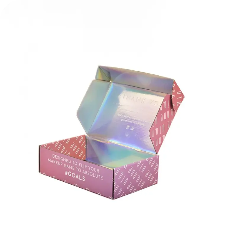 Custom Holographic Foiling Boxes