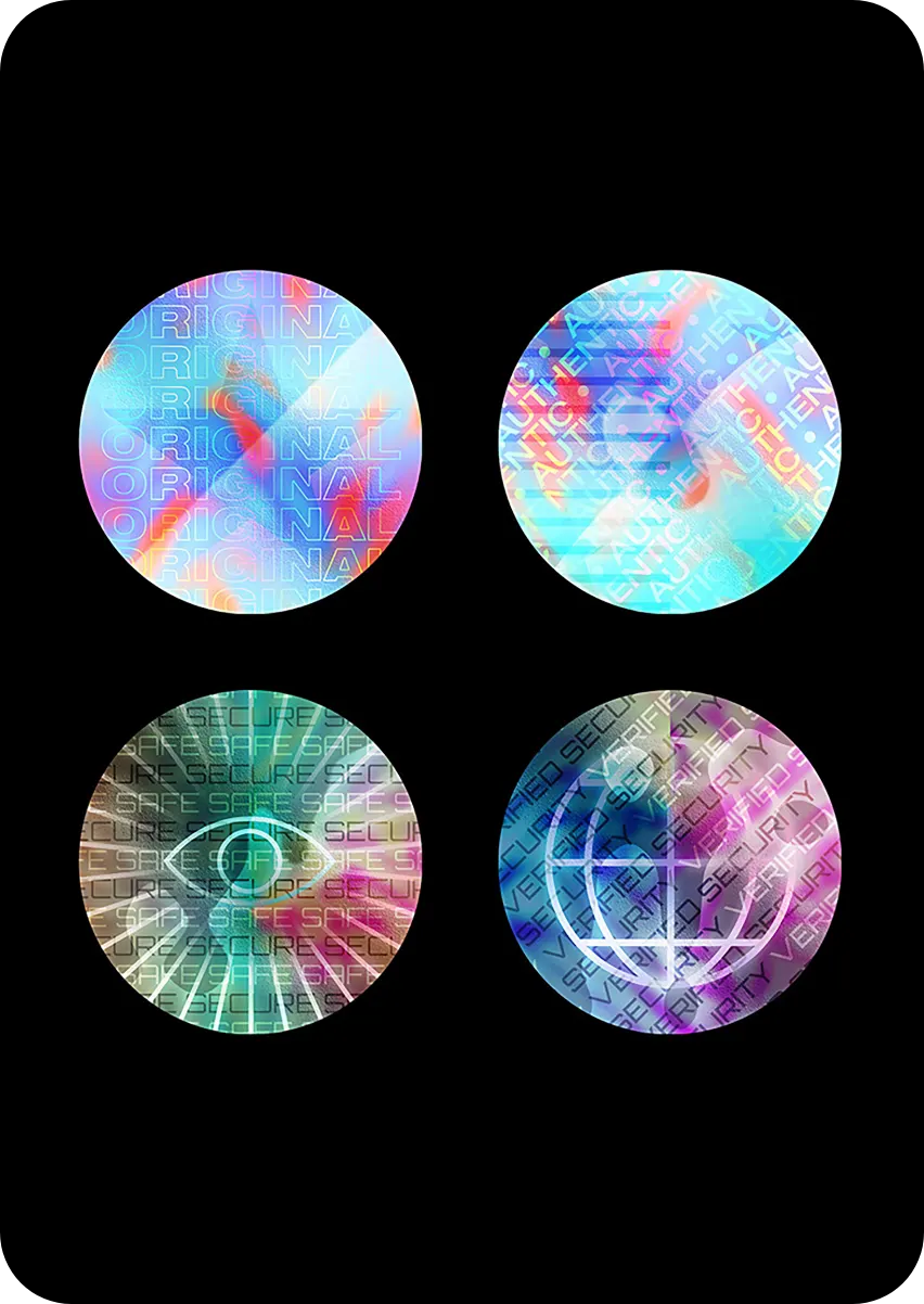 Custom Holographic Stickers 2