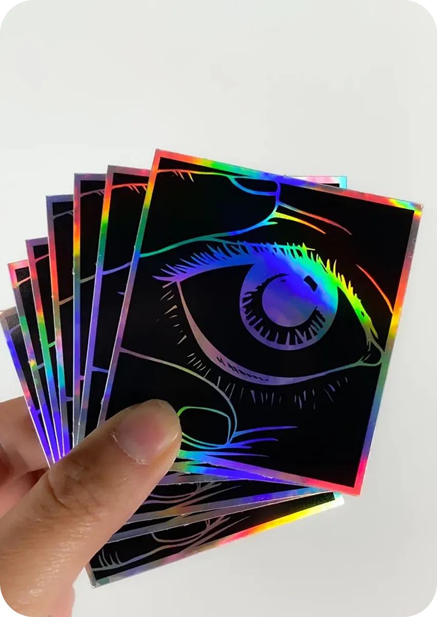 Custom Holographic Stickers 4