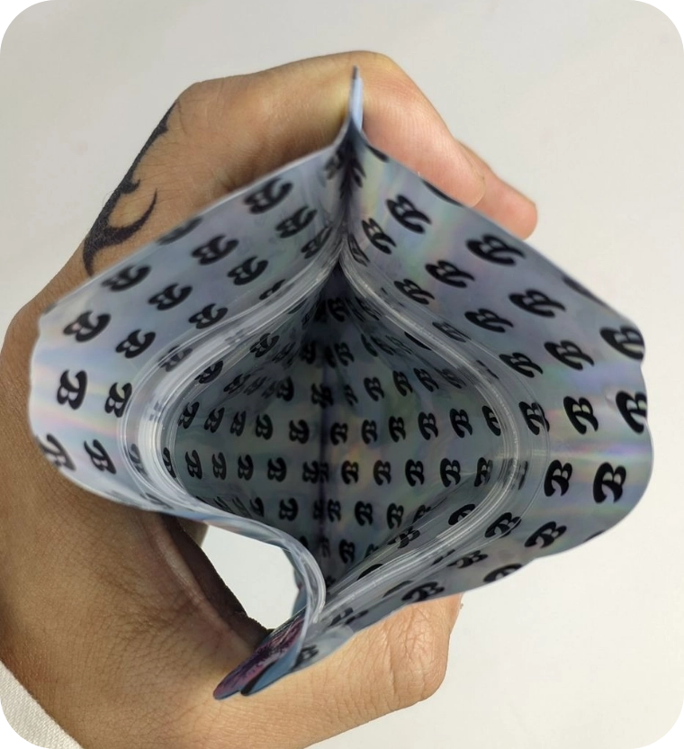 Custom Inside Printed Pouches