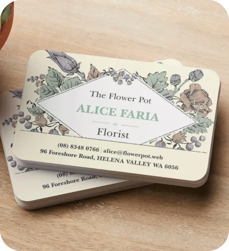 Kraft Business Cards