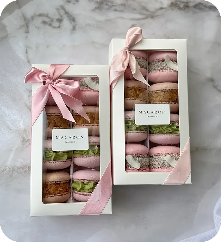 Custom Macaron Boxes
