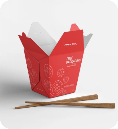 Custom Noodle Boxes