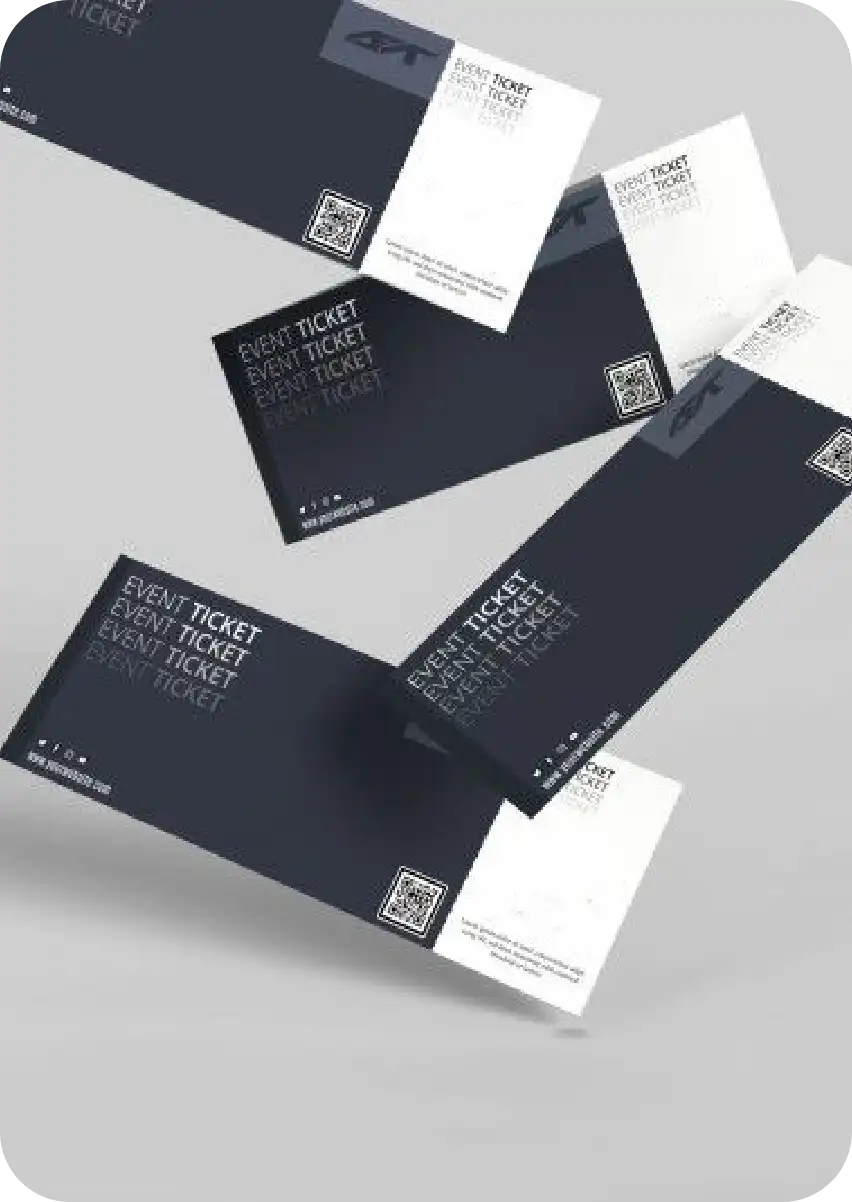 Custom Numbered Tickets 2