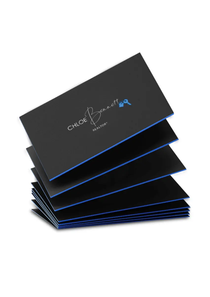 Painted Edge Business Cards 4