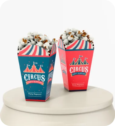 Custom Popcorn Boxes