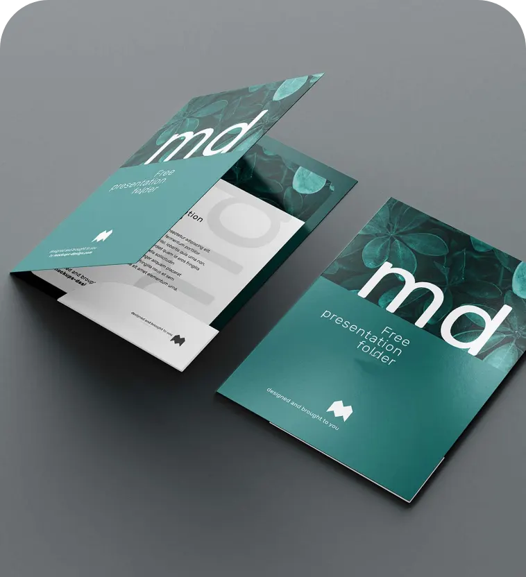 Custom Presentation Folders