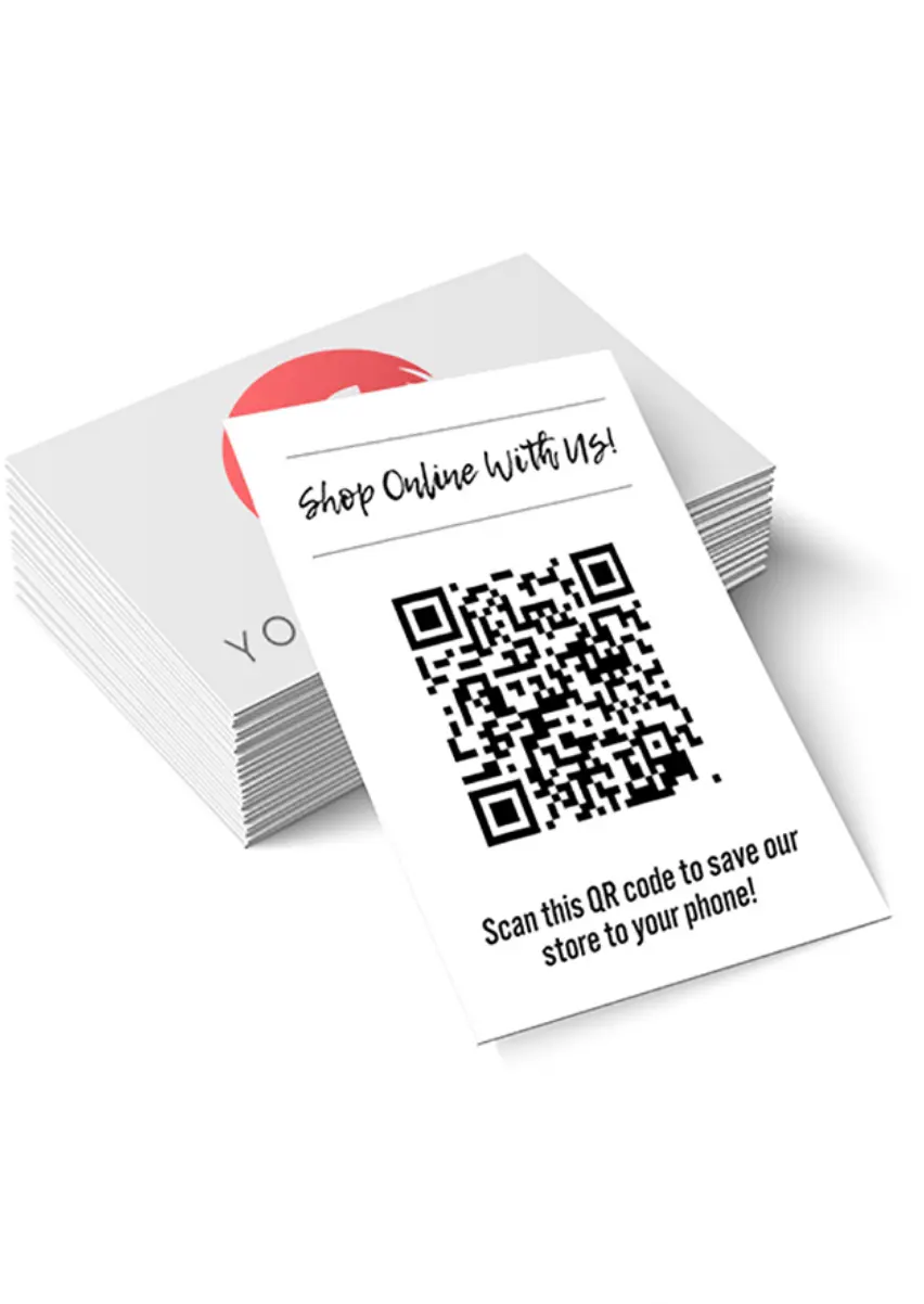 Business Card with QR Code 2