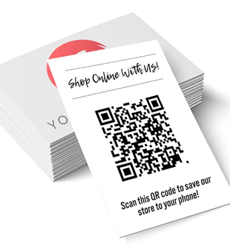 Business Card with QR Code