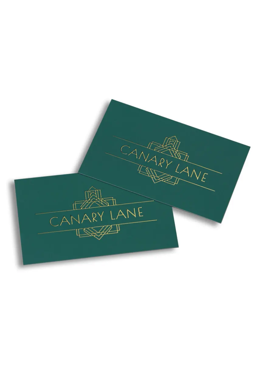 Custom Raised Foil Business Cards 3