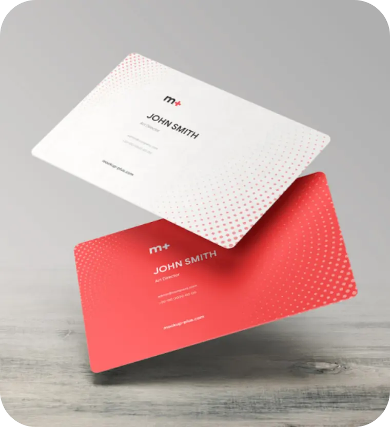 Round Corner Business Card