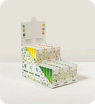 Side Lock Tuck Top Display Box