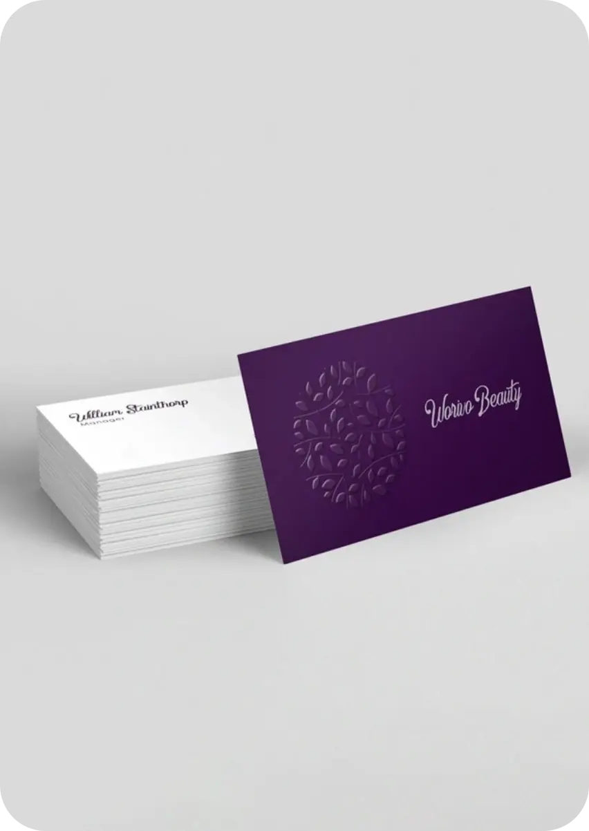Custom Soft Touch Business Cards 3